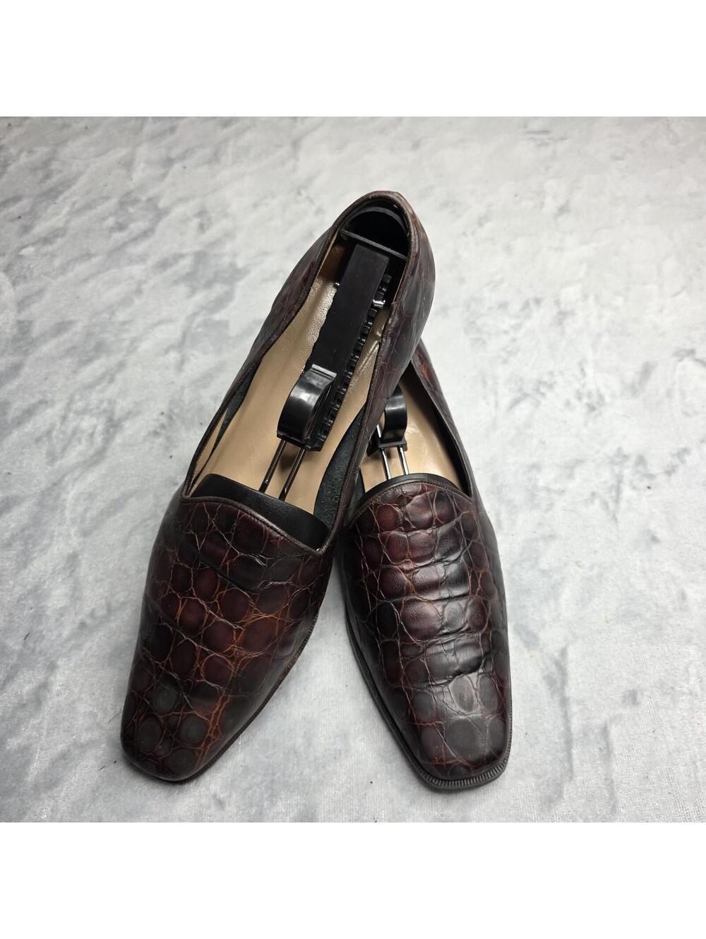 Vintage Rangoni Firenze Womens Loafers/Heels Sz 9.5 AA Made in Italy